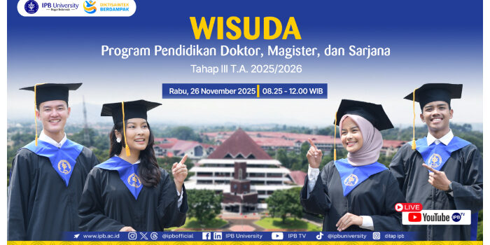 Wisuda Program Pendidikan Dokter, Magister, dan Sarjana Tahap III T.A. 2025/2026